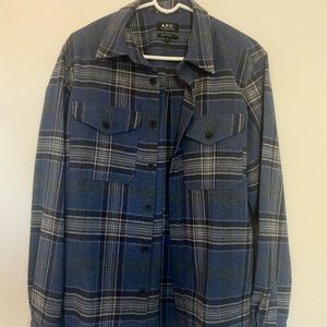 Mens A.P.C flannel